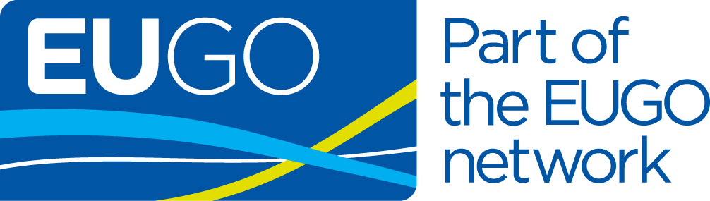 EUGO logo siete jednotných kontaktných miest v EÚ/EHP